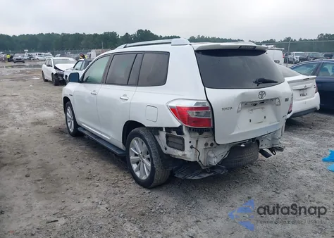 2008 Toyota Highlander Hybrid Limited from USA, damaged, VIN JTEEW44A282020731